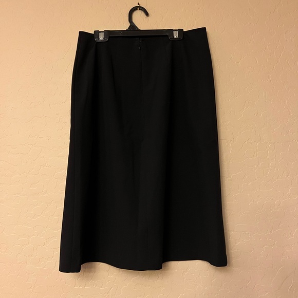 Apostrophe Essentials Black Skirt with Lace Insets - Picture 12 of 15